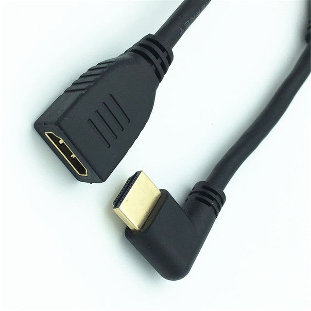 60cm HDMI 2.0 angled extension cable